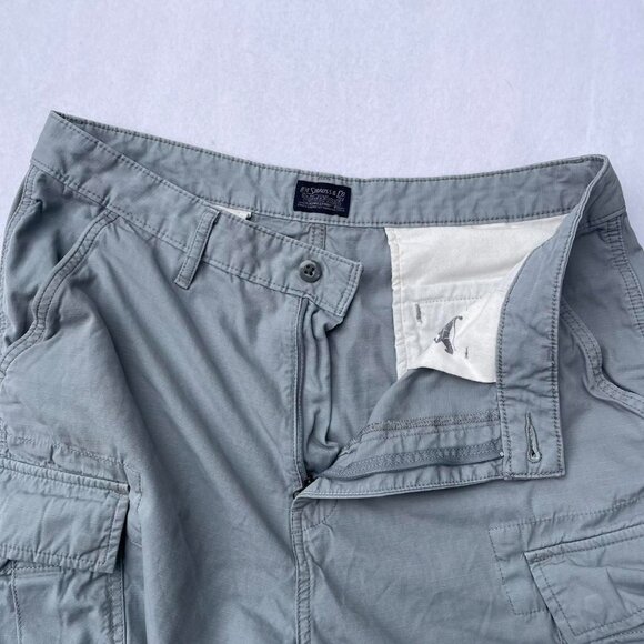 Levi's Gray 5-Pocket Men Cargo Shorts Size 34 Gorpcore Outdoor Camping Dadcore - Picture 4 of 9